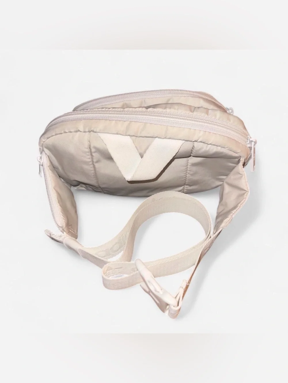 Adidas Beige Trefoil Waist Pack